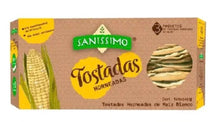 Load image into Gallery viewer, Tostadas Horneadas de Maíz Blanco, Sanissimo, Paquete de 3, 648g