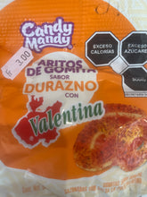 Load image into Gallery viewer, Gomita sabor durazno con valentina
