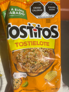 Tostielotes con Limon