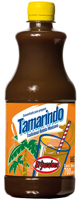 Concentrado de Tamarindo, El Yucateco, Botella de 700ml / Tamarindo Sirup, El Yucateco, 700ml