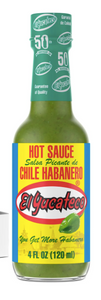 Salsa Picante Verde de Chile Habanero, El Yucateco, Frasco de 120ml / Grüne Habanero Sauce, El Yucateco, 120ml