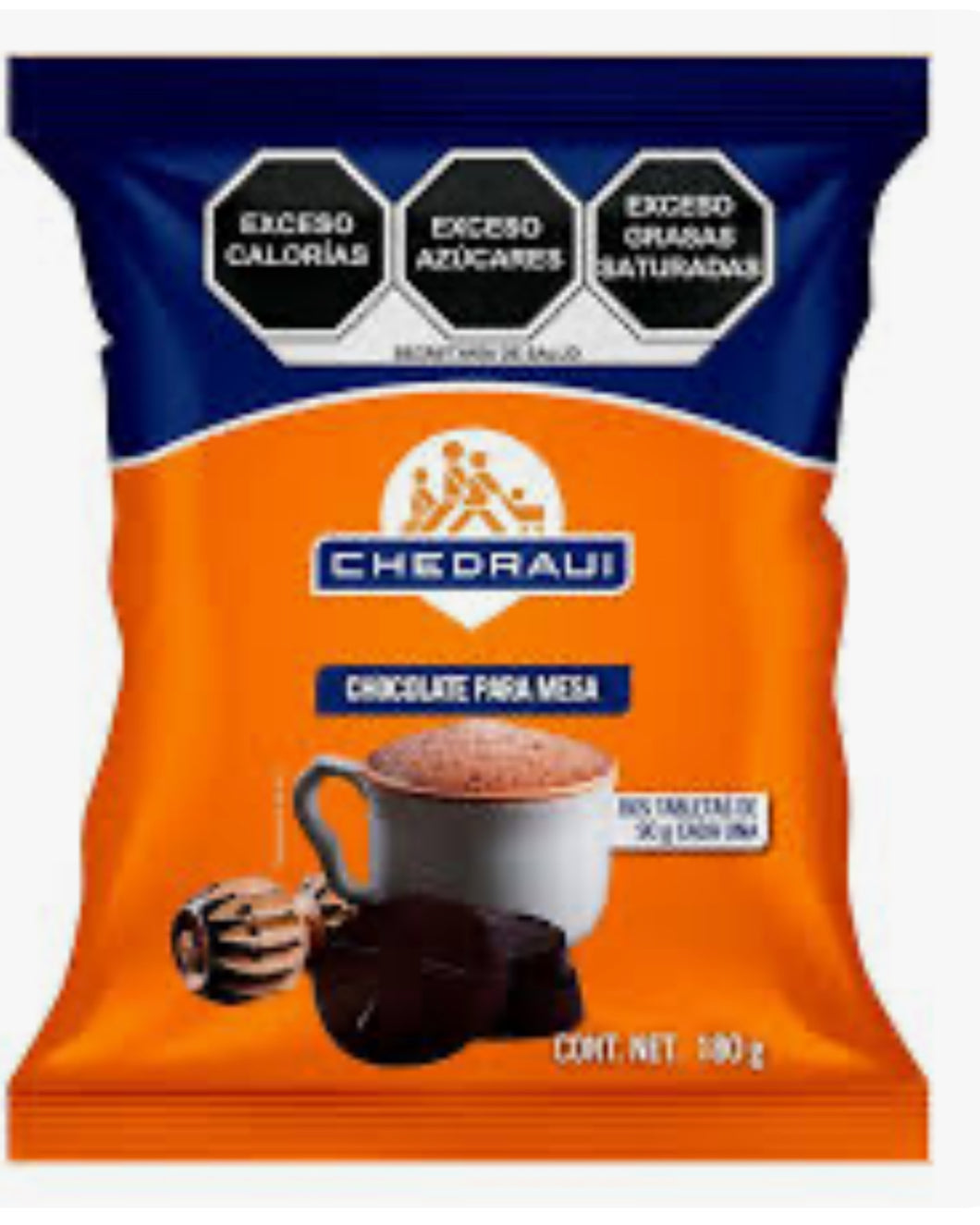 Chocolate para mesa con 2 tablillas de 90g cu