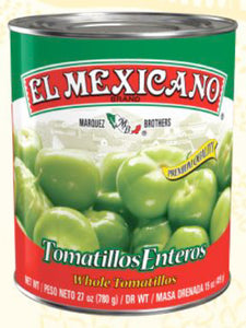 Tomatillos Enteros, El Mexicano, 767g