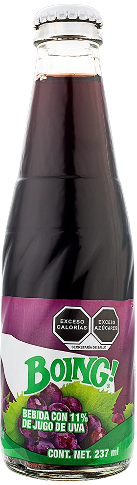 Bebida con Jugo de Uva, Boing, Botella de 237ml