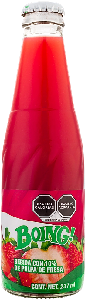 Bebida de Fresa, Boing, Botella de 237ml