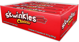 Caja con 12 Paquetes de Skwinkles Rellenos
