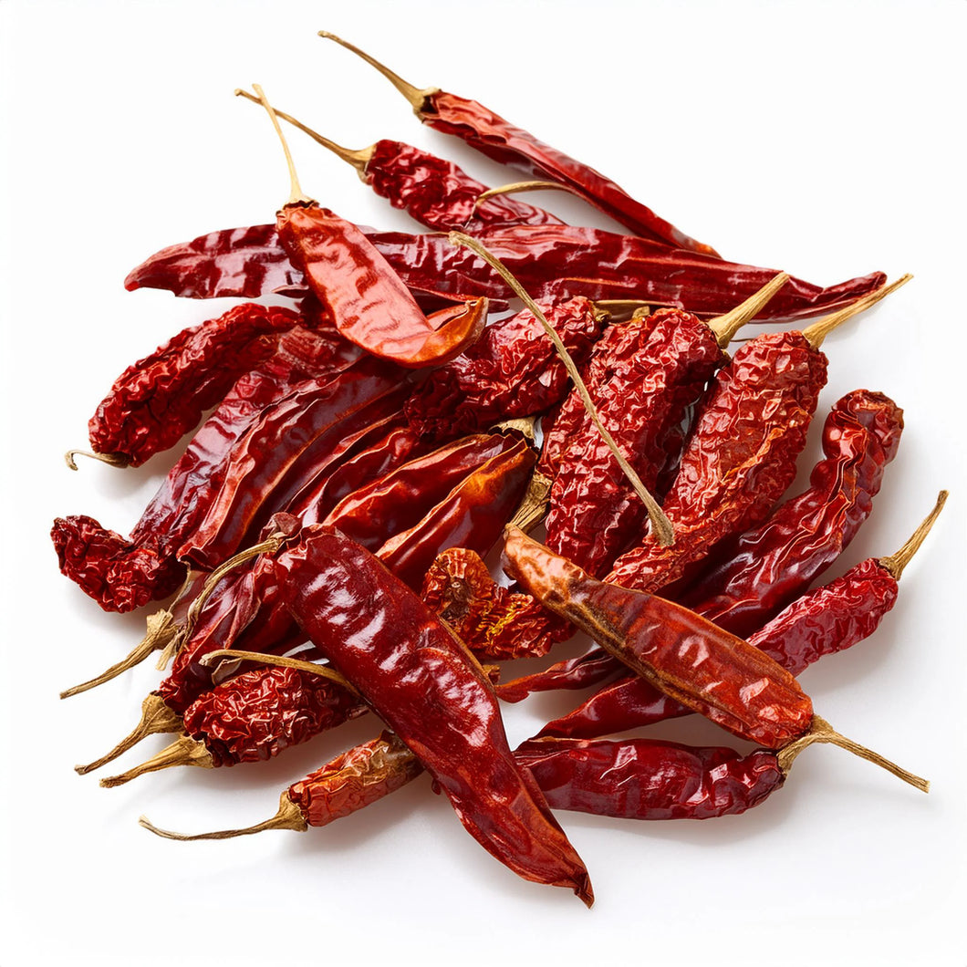 Chile de Árbol Seco, LolTun, Paquete de 100g