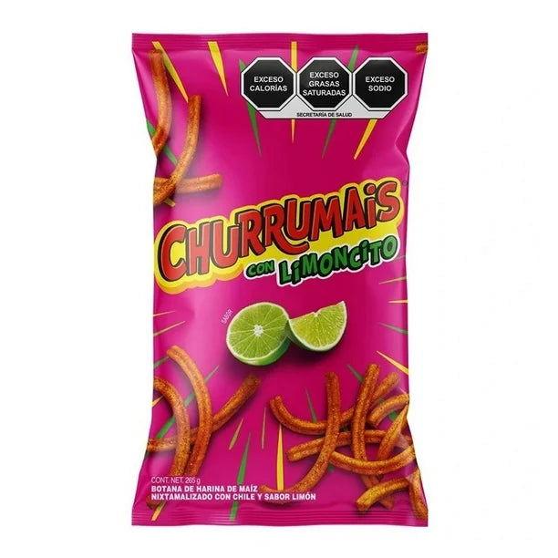 Churrumais con Limoncito / Chips aus Maismehl mit Chili-Zitronen-Geschmack