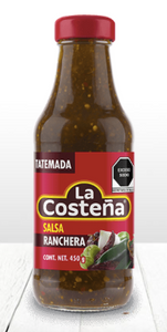 Salsa Ranchera Tatemada, La Costeña, Botella de 250g / Ranchera Sauce, La Costeña, 250g