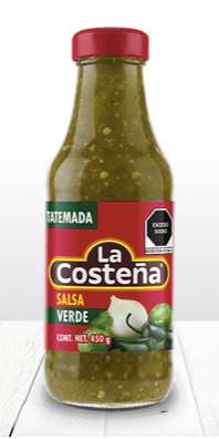 Salsa Verde, La Costeña, Botella de 250g / Grüne Jalapeno Sauce, La Costeña, 250g