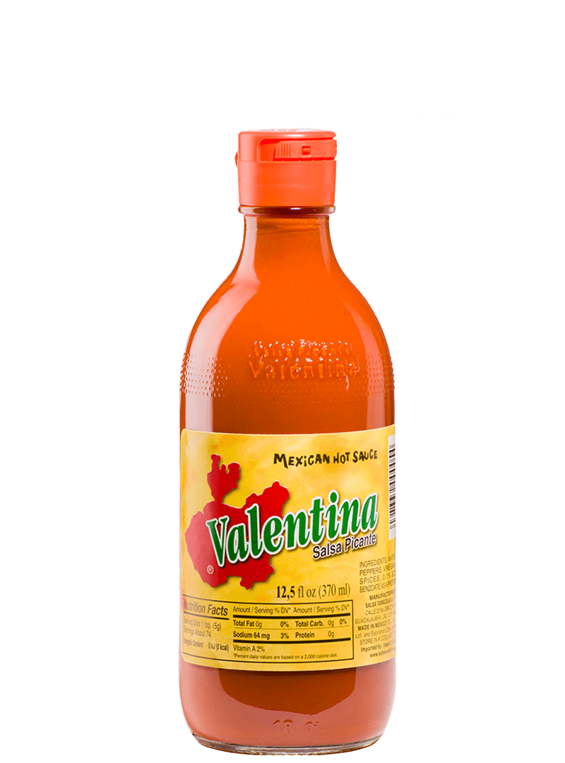 Salsa Valentina Etiqueta Amarilla, Botella de 370ml