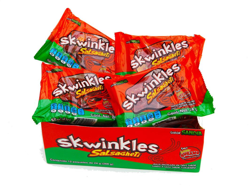 Skwinkles salsaghety sabor Sandia