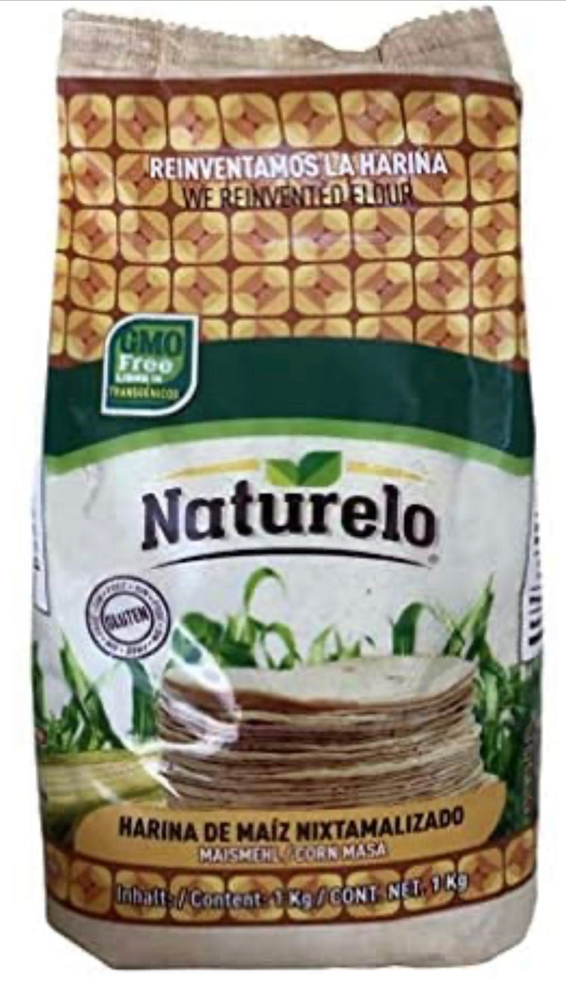 Harina de Maiz Naturelo / Maismehl weiss