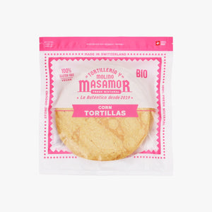 Tortillas de Maíz, Masamor, Paquete de 500g / Bio Maistortilla 500 gr